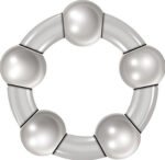 Three Amigos Clear Cock Ring Set – 3 Sizes - Image 2