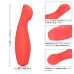Red Hot Ignite Rechargeable Vibrator – Red - Image 4
