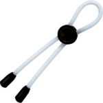 Mack Tuff Adjustable Silicone Cock Tie-Clear - Image 4