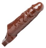 Really Ample Penis Enhancer Sheath – Brown - Image 2