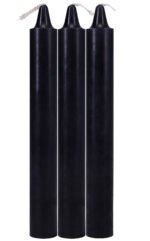 Japanese Drip Candles - 3 Pack - Black - Image 3