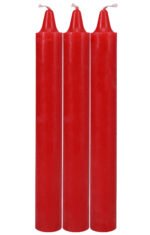 Japanese Drip Candles – 3 Pack – Red - Image 3