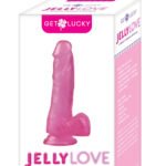 Jelly Love 7" Dildo - Pink