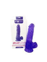 Jelly Love 7" Dildo – Purple - Image 7
