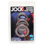 Jock Silicone Cock Ring Set in - Dark - Image 5