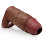 Jock Silicone Penis Extension Sleeve - Dark - Image 2