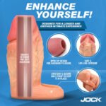 Jock Silicone Penis Extension Sleeve - Light - Image 3
