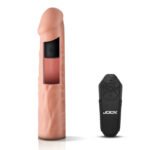 Jock Vibrating Penis Extension with Remote – White - Image 2