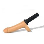 Jocks Brent Dildo – 100% Silicone, Waterproof, Harness Compatible - Image 4