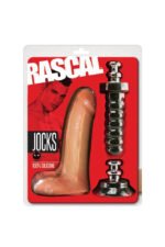 Jocks Brent Dildo – 100% Silicone, Waterproof, Harness Compatible - Image 5