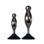 Joy Sticks 2-Piece Anal Plug Set – Black Chrome Aluminum Alloy - Image 11
