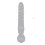 Joystick Clear Glass Dildo
