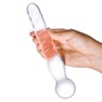 Joystick Clear Glass Dildo - Image 4