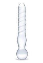 Joystick Clear Glass Dildo - Image 6