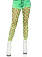 Jumbo Pothole Net Tights - Neon Green - One Size - Image 4
