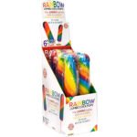 Jumbo Rainbow Cock Pops 6 Piece Display - Image 2