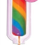 Jumbo Rainbow Cock Pops - Each