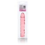 Junior Dong Reflective Gel Dildo 7.5 in – Pink - Image 2