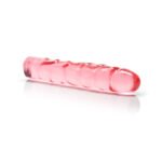 Junior Dong Reflective Gel Dildo 7.5 in – Pink - Image 4