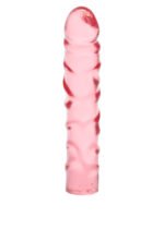 Junior Dong Reflective Gel Dildo 7.5 in – Pink - Image 6