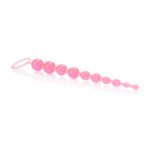 X-10 Beads Anal Plug – Pink, Phthalate-Free - Image 2