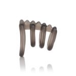 Dr. Joel Kaplan Support Master Triple Smooth Cock Ring – Smoke - Image 7