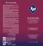 ID Pleasure Water-Based Personal Lubricant 17 Fl Oz - Image 2