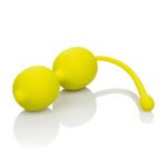 Kegel Training Set Lemon – Yellow – 2-Piece Phthalate-Free Silicone - Image 3