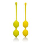 Kegel Training Set Lemon – Yellow – 2-Piece Phthalate-Free Silicone - Image 5