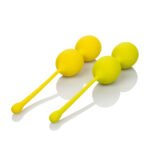 Kegel Training Set Lemon – Yellow – 2-Piece Phthalate-Free Silicone - Image 6