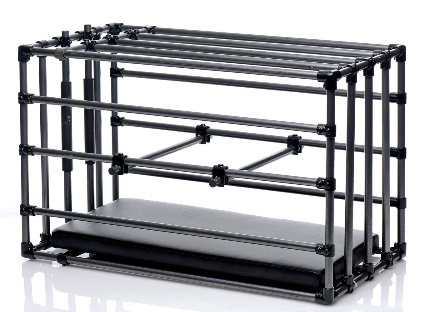 kennel-adjustable-cage-with-padded-board Kennel Adjustable Cage With Padded Board - Image 1