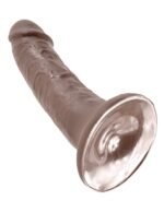 King Cock 6-Inch Cock - Brown - Image 5