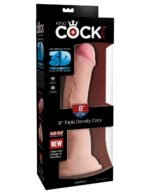 King Cock Plus Triple Density 8 Inch Cock - Light - Image 6