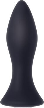 Mini Butt Plug Vibrating Anal Plug – Black, Rechargeable - Image 2