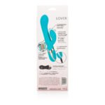 Enchanted Lover Rechargeable Vibrating Rabbit Vibrator – Blue - Image 4