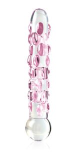 Icicles No. 7 Hand-Blown Glass Wand – Pink - Image 5