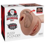 Pdx Plus Pussy Pounder Squeeze Stroker - Brown