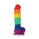Colours Pride Edition - 5 Inch Dildo - Rainbow - Image 2