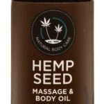 Hemp Seed Massage and Body Oil - Sunsational 2 Fl. Oz/ 60ml