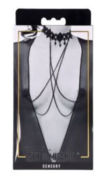 Lace Collar With Nipple Ties - Image 2