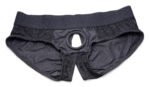 Lace Envy Black Crotchless Panty Harness - L/xl - Image 4