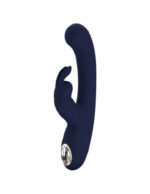Lamar Led Digital Display Rabbit Vibrator – Blue, Rechargeable, Silicone - Image 3
