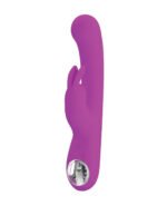 Lamar Led Digital Display Rabbit Vibrator – Fuchsia - Image 5