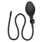 CalExotics Medium Silicone Inflatable Anal Plug – Black - Image 4