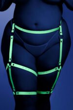 Buckle Up Leg Harness – Light Blue, One Size - Image 5