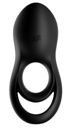 Satisfyer Legendary Duo Vibrating Cock Ring – Black - Image 3