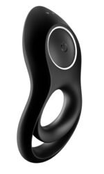 Satisfyer Legendary Duo Vibrating Cock Ring – Black - Image 4