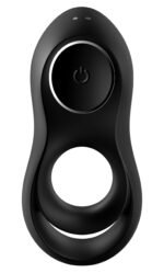 Satisfyer Legendary Duo Vibrating Cock Ring – Black - Image 5