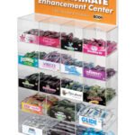 Arcrylic Sample Display - 18 Sample Pack Display