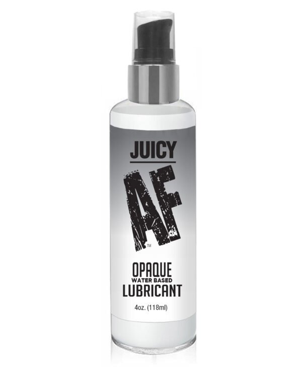 Juicy Af Water-Based Creamy White Opaque Lubricant - 4 Oz
